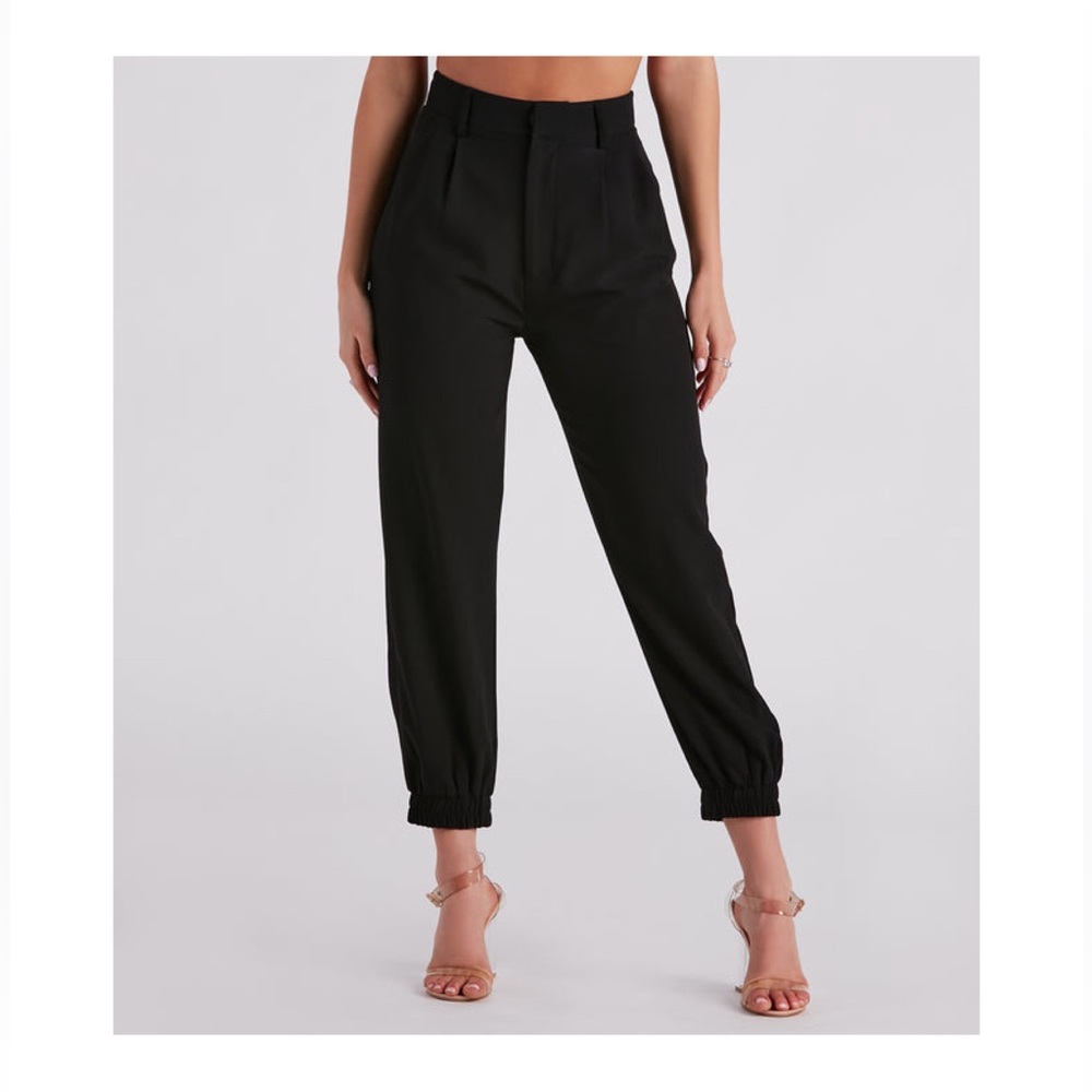 High Waist Trouser Joggers